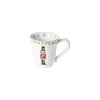 Costa Nova Mug - Nutcracker In Black,white,red