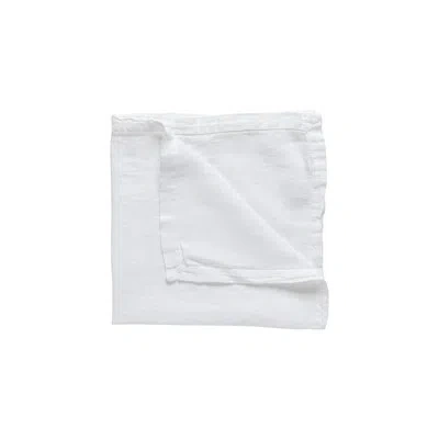 Costa Nova Napkin 100% Linen Maria In Chalk White