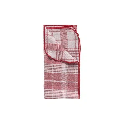 Costa Nova Napkin 50% Li 50% Co In Classic Red