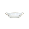 Costa Nova Oval Baker In Cloud White