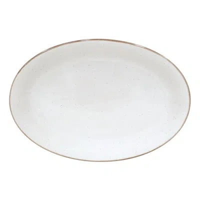 Costa Nova Oval Platter In Cloud White