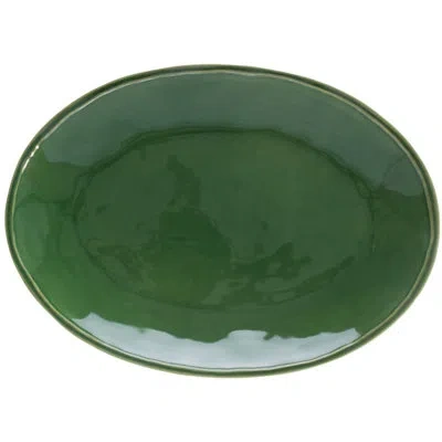 Costa Nova Oval Platter In Forest Green