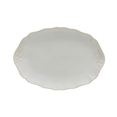 Costa Nova Oval Platter In White