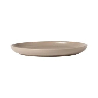 Costa Nova Pacifica 10.75'' Stoneware Dinner Plate , Set Of 6 In Brown