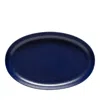 Costa Nova Pacifica 16 Oval Stoneware Platter In Blueberry