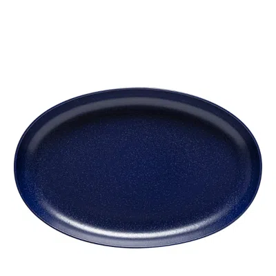 Costa Nova Pacifica 16 Oval Stoneware Platter In Blueberry