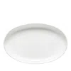 Costa Nova Pacifica 16 Oval Stoneware Platter In Salt