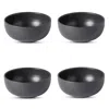 Costa Nova Pacifica Cereal Bowls, Set Of 4 In Gray