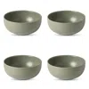 Costa Nova Pacifica Cereal Bowls, Set Of 4 In Green