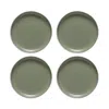 Costa Nova Pacifica Dinner Plates, Set Of 4 In Green