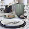 Costa Nova Pacifica Dinner Plates, Set Of 4 In Salt
