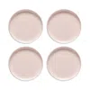 Costa Nova Pacifica Dinner Plates, Set Of 4 In White