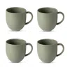 Costa Nova Pacifica Mugs, Set Of 4 In Green