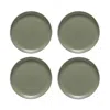 Costa Nova Pacifica Salad Plates, Set Of 4 In Artichoke