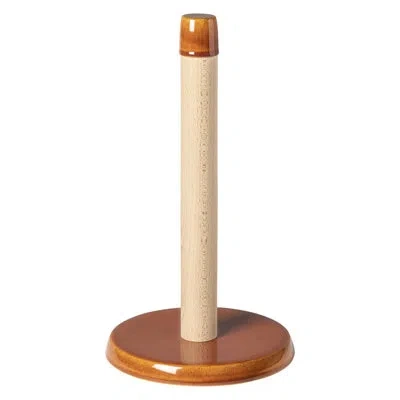 Costa Nova Paper Towel Holder In Caramel