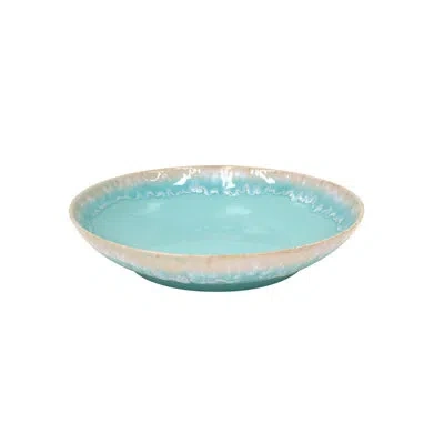 Costa Nova Pasta/serving Bowl In Aqua Blue