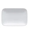 Costa Nova Pearl 12 Rectangular Platter In White