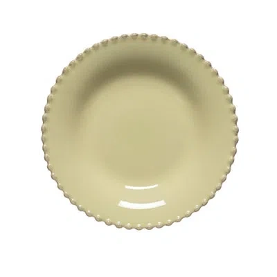 Costa Nova Pearl 21oz. Handmade Stoneware Pasta Plate In Lilly Green