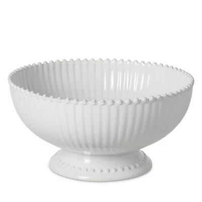 Costa Nova Pearl Centerpiece Bowl In White
