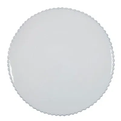 Costa Nova Pearl Charger Plate/platter, White