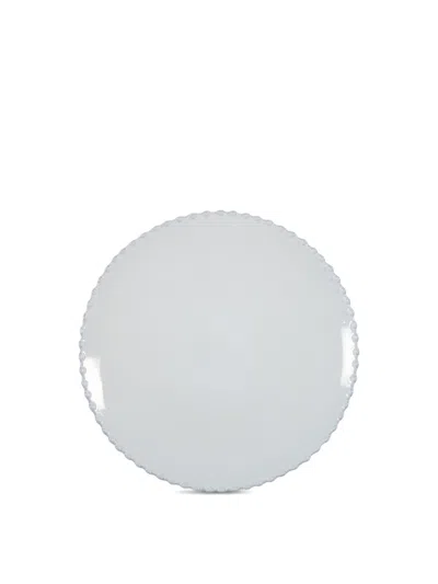 Costa Nova Pearl Dinner Plate In White