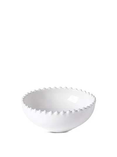 Costa Nova Pearl Low Bowl In White