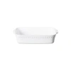 Costa Nova Pearl Rect. 10.75" Baker, White