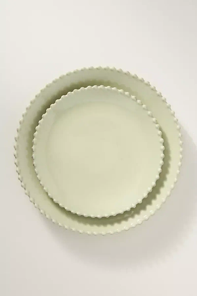 Costa Nova Pearl Side Plates, Set Of 4 In Green