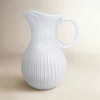 Costa Nova Pearl White Pitcher In White