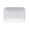 Costa Nova Pearl White Rectangle Platter In White