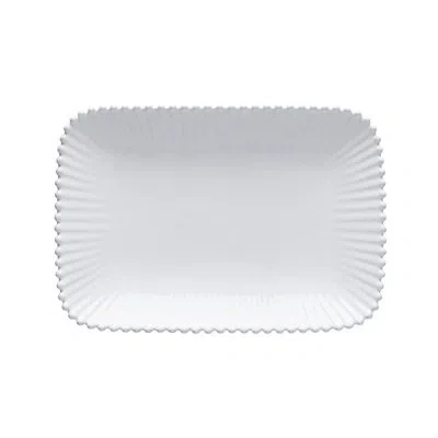 Costa Nova Pearl White Rectangle Platter