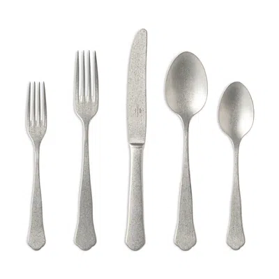 Costa Nova Prado Pvd Brushed 5 Piece Place Setting In Gray