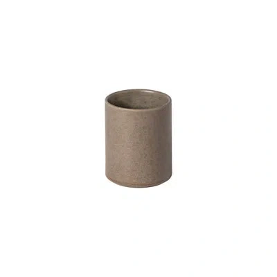Costa Nova Redonda Stoneware Coffee Cup In Brown