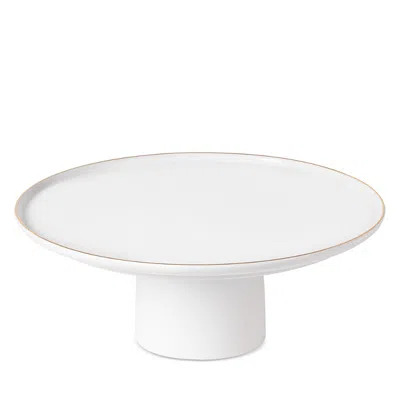 Costa Nova Resonance Footed Plate In White
