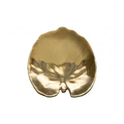 Costa Nova Riviera Alchemille Leaf, Or In Gold