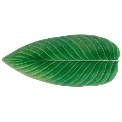 Costa Nova Riviera Tomate 15.75" Strelizia Leaf