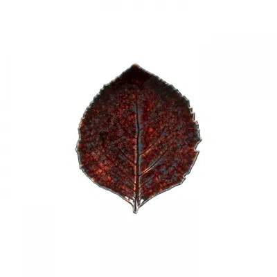 Costa Nova Riviera Vigne Hydrangea Leaf Appetizer Plate