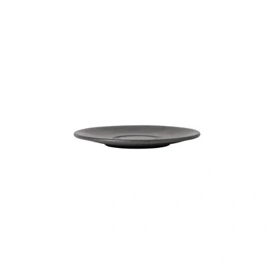 Costa Nova Roda 6.13'' Stoneware Saucer , Set Of 6 In Ardosia