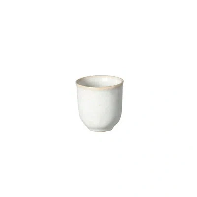 Costa Nova Roda Stoneware Coffee Cup In White