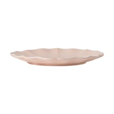 Costa Nova Rosa 11.25'' Stoneware Dinner Plate , Set Of 6 In Pink