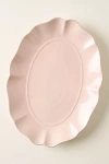 Costa Nova Rosa Oval Platter In Pink