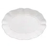 Costa Nova Rosa Oval Platter In White