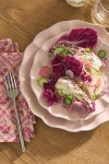 Costa Nova Rosa Side Plates, Set Of 4 In Pink