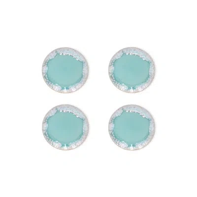 Costa Nova Salad Plate In Aqua Blue