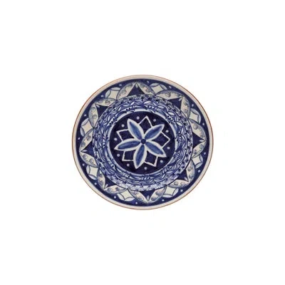 Costa Nova Salad Plate In Blue,white