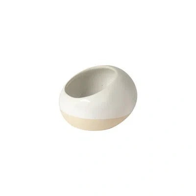 Costa Nova Salt Pig/cellar In White,beige