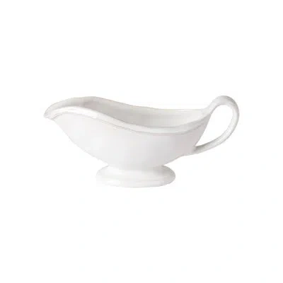 Costa Nova Sauce / Gravy Boat Fontana, Casafina By  In White