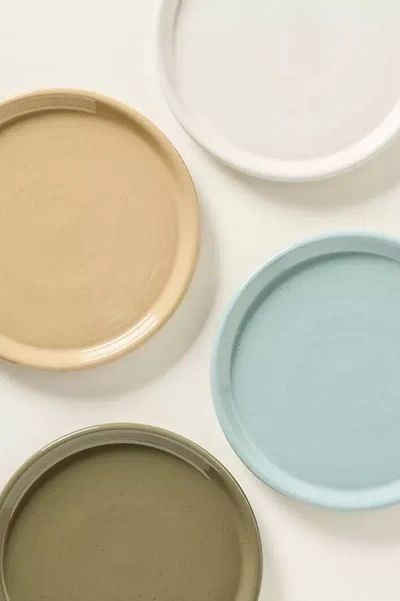 Costa Nova Scotia Stoneware Dinner Plates, Set Of 4