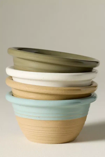 Costa Nova Scotia Stoneware Fruit Bowls, Set Of 4