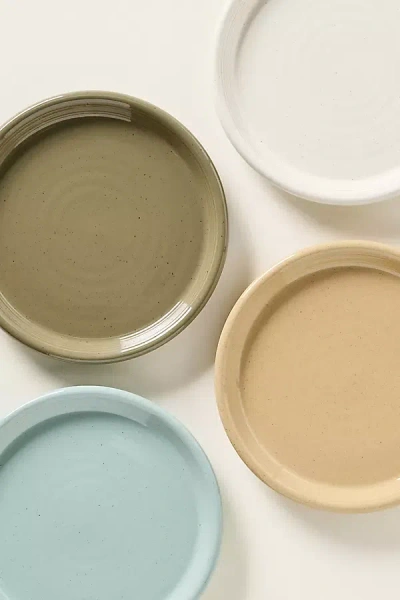 Costa Nova Scotia Stoneware Side Plates, Set Of 4